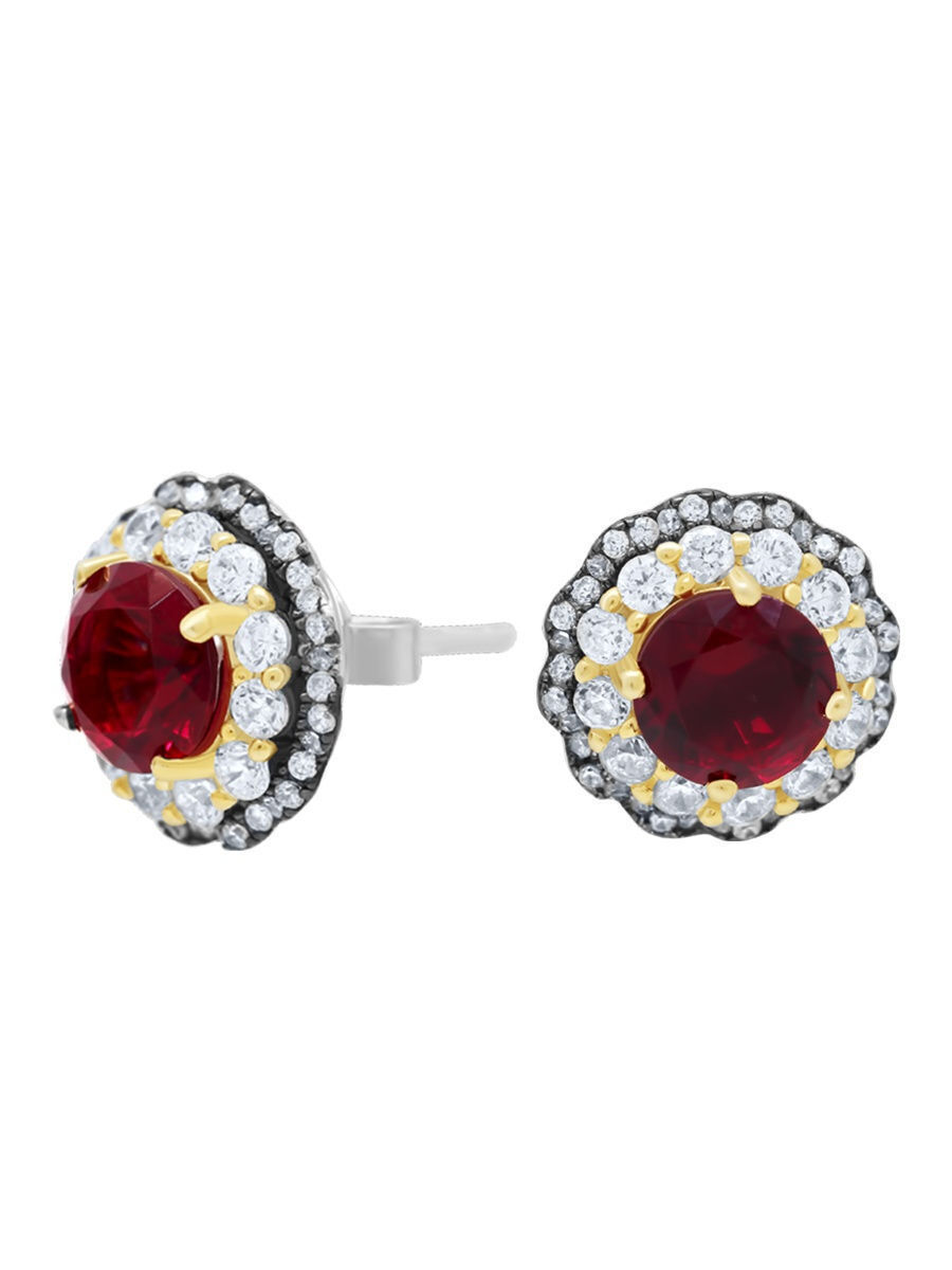 

Серьги из серебра VALTERA 103713, фианит, 103713