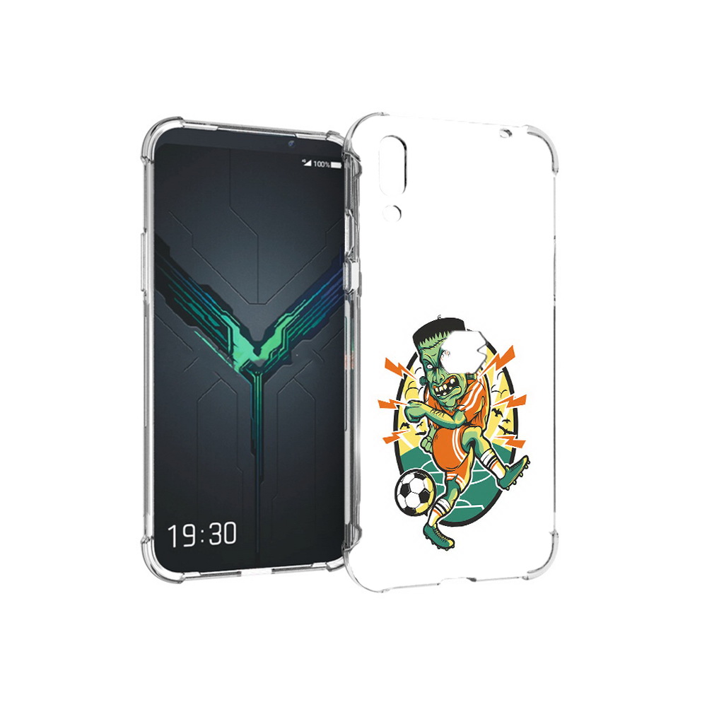 

Чехол MyPads Tocco для Xiaomi Black Shark 2 зомби футболист (PT144492.263.368), Прозрачный, Tocco