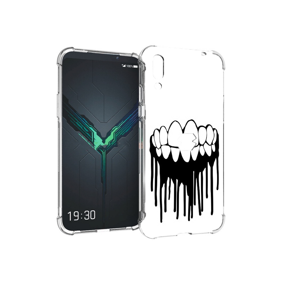 

Чехол MyPads Tocco для Xiaomi Black Shark 2 зубы (PT144492.263.372), Прозрачный, Tocco