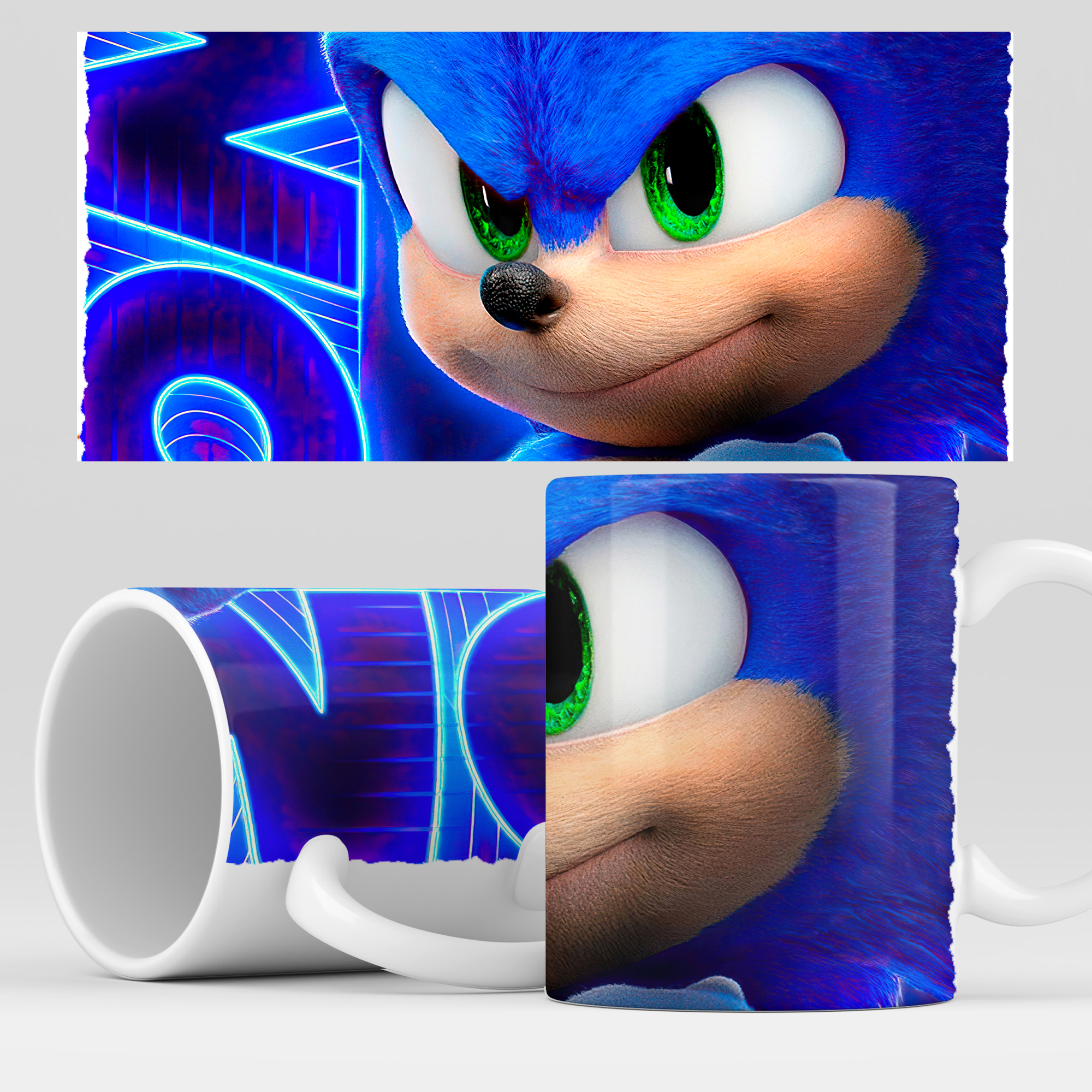 

Кружка RocketCup с принтом "Соник" Sonic, Sonic17