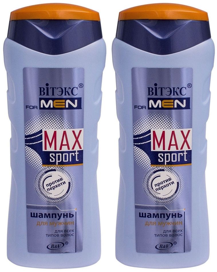 

Шампунь для всех типов волос Витэкс For Men Max Sport 250 мл, 2шт