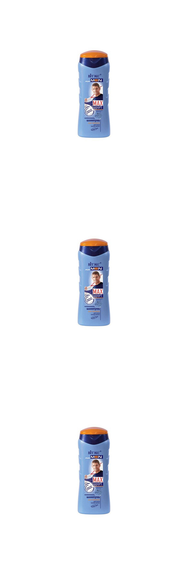 

Шампунь Витэкс для всех типов волос FOR MEN MAX Sport 250мл, 3 шт