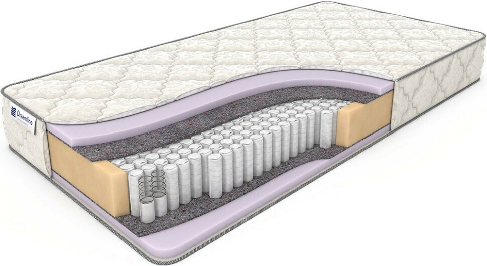 

Матрас Dreamline Foam spring 1000 пружинный 90х200 см, Белый, Foam spring 1000