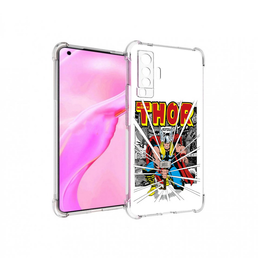 

Чехол MyPads Tocco для Vivo X50 тор рисунок (PT226969.391.647), Прозрачный, Tocco