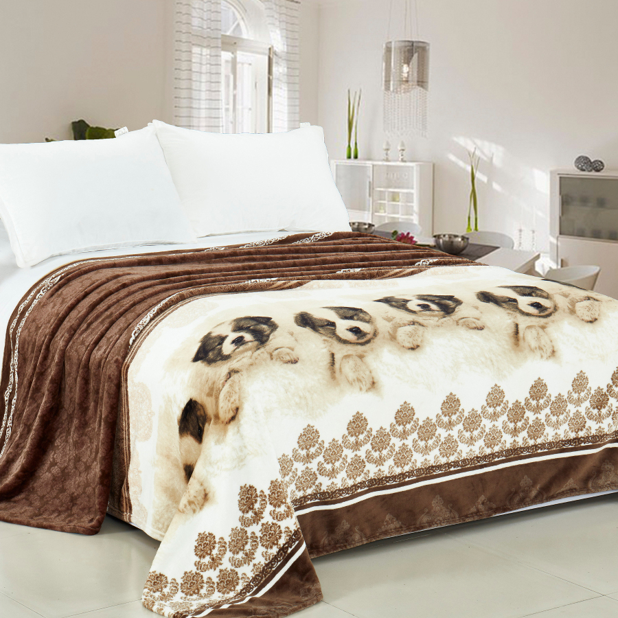 

Плед Cleo California евро 200х220 см с котами, Cleo California