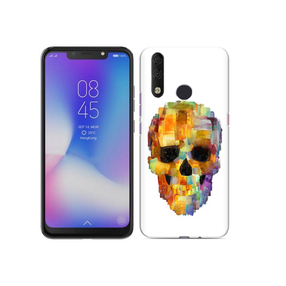 

Чехол MyPads Tocco для Tecno Camon 11 Pro нарисованный череп, Tocco