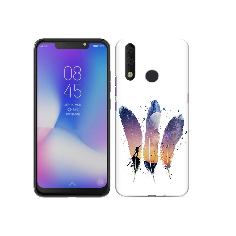 

Чехол MyPads Tocco для Tecno Camon 11 Pro небесные перья, Tocco