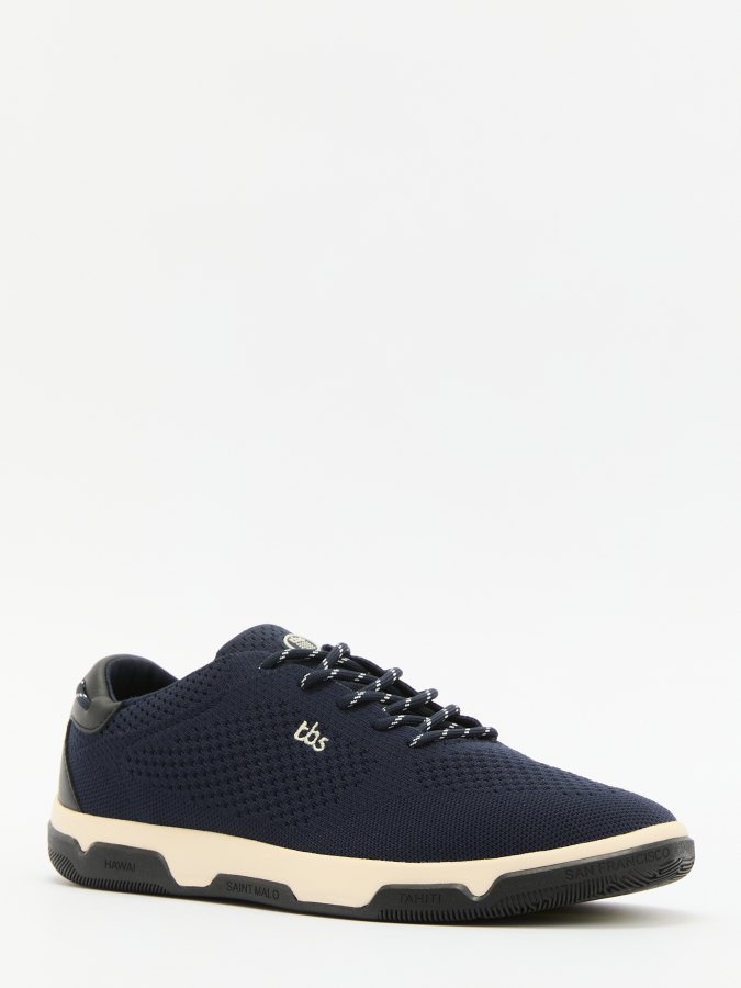 

Кеды мужские TBS GUEKNIT синие 40 EU, Синий, GUEKNIT