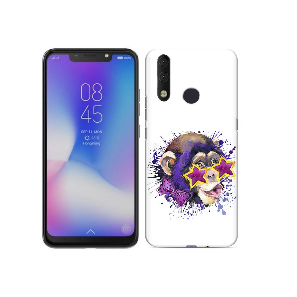 

Чехол MyPads Tocco для Tecno Camon 11 Pro обезьяна в очках, Tocco