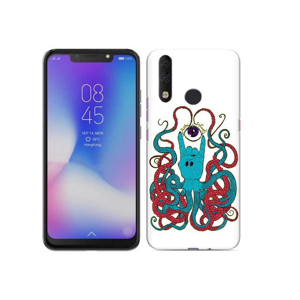 

Чехол MyPads Tocco для Tecno Camon 11 Pro осьминог-рука абстракция, Tocco