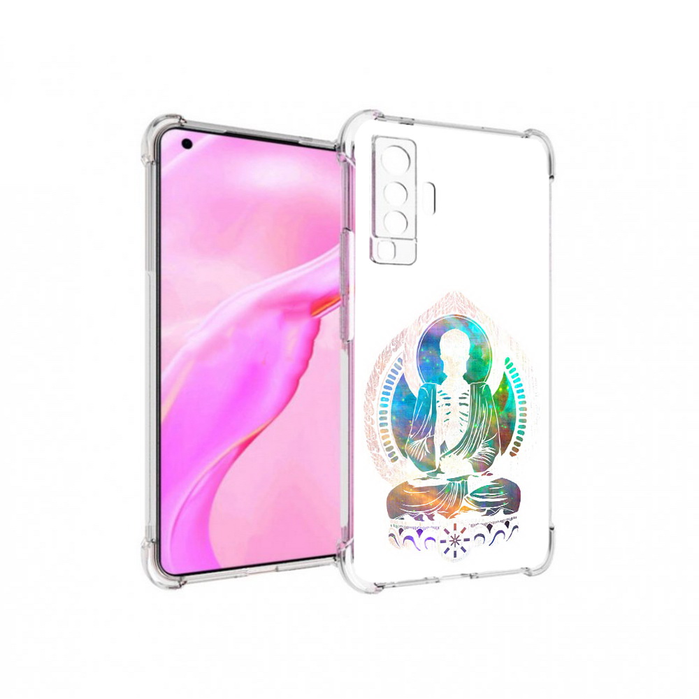 

Чехол MyPads Tocco для Vivo X50 умный скелет (PT226969.391.653), Прозрачный, Tocco