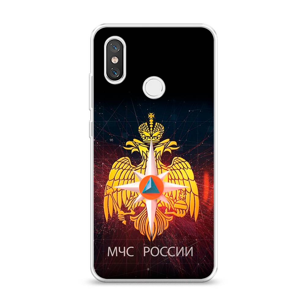 

Чехол Awog на Xiaomi Mi 8 "МЧС России", Разноцветный, 33550-5