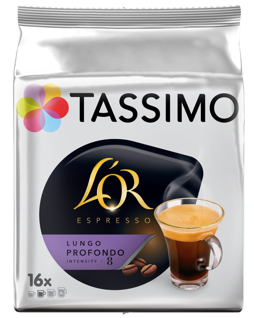 Кофе в капсулах Tassimo L'or Espresso Lungo Profondo, 16 шт.