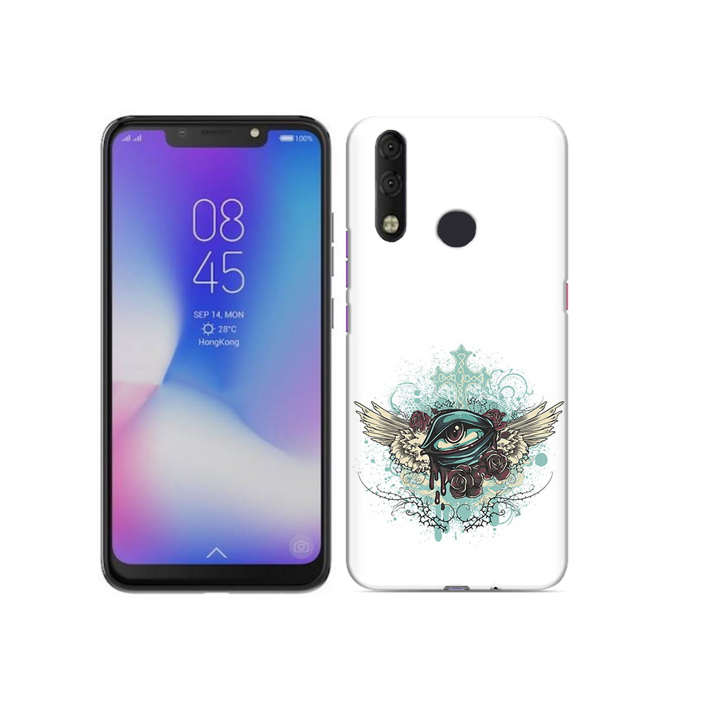 

Чехол MyPads Tocco для Tecno Camon 11 Pro плачущий глаз с крыльями, Tocco