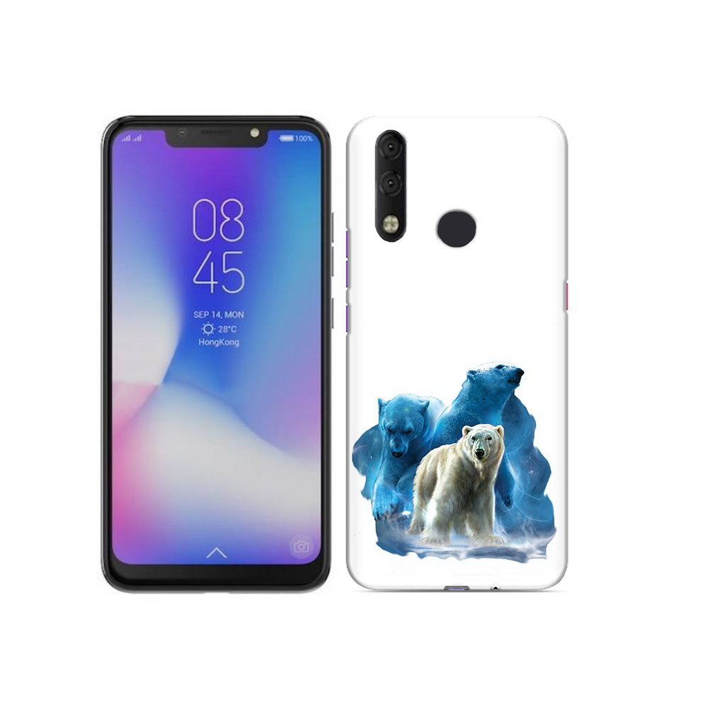 

Чехол MyPads Tocco для Tecno Camon 11 Pro полярный медведь, Tocco