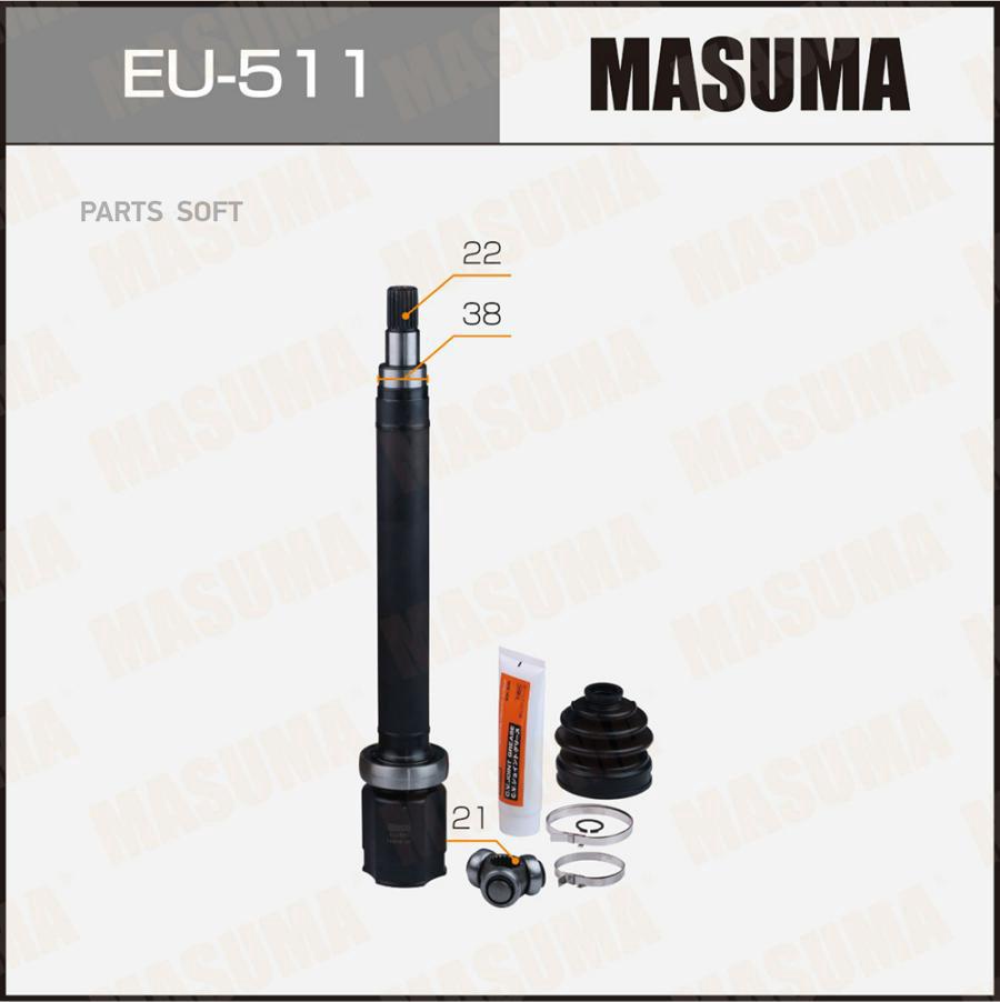 

ШРУС внутренний Masuma EU-511