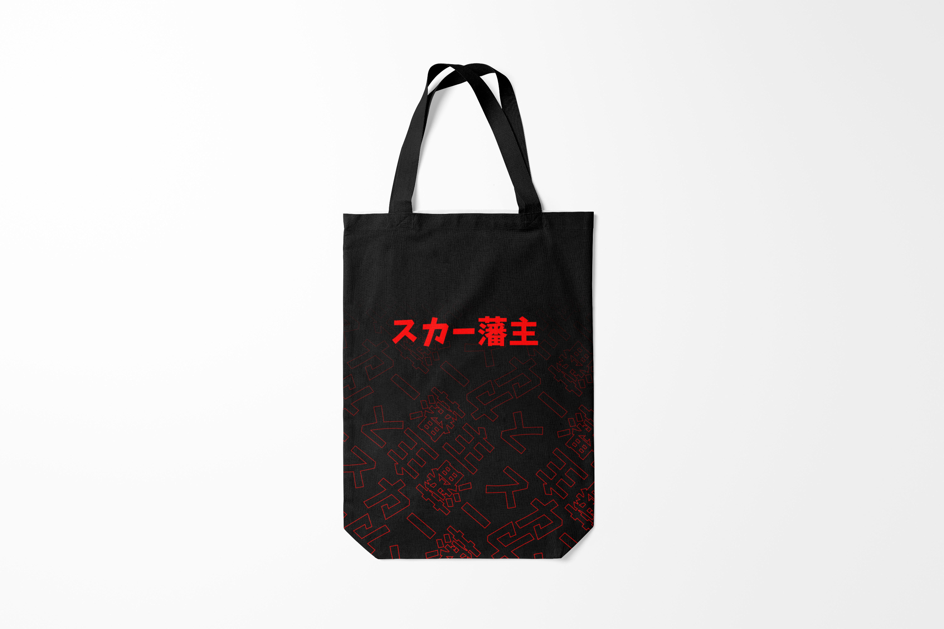 

Сумка шoппер унисекс Burnettie Scarlxrd RED JAPAN STYLE, черный, Scarlxrd RED JAPAN STYLE