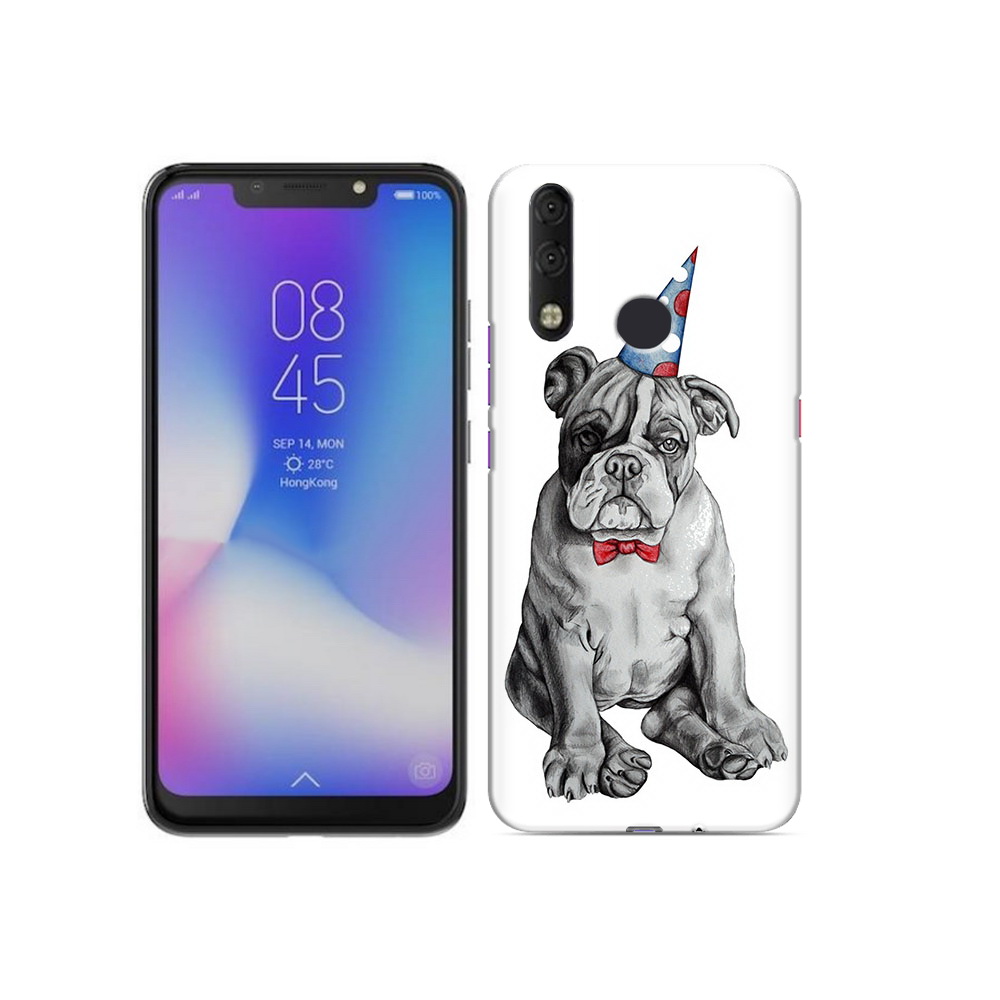 

Чехол MyPads Tocco для Tecno Camon 11 Pro праздничный щенок, Tocco