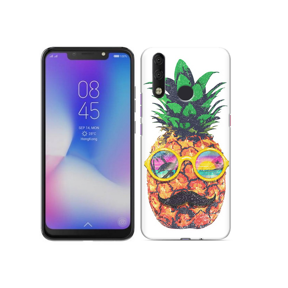 

Чехол MyPads Tocco для Tecno Camon 11 Pro прикольный ананас с лицом, Tocco