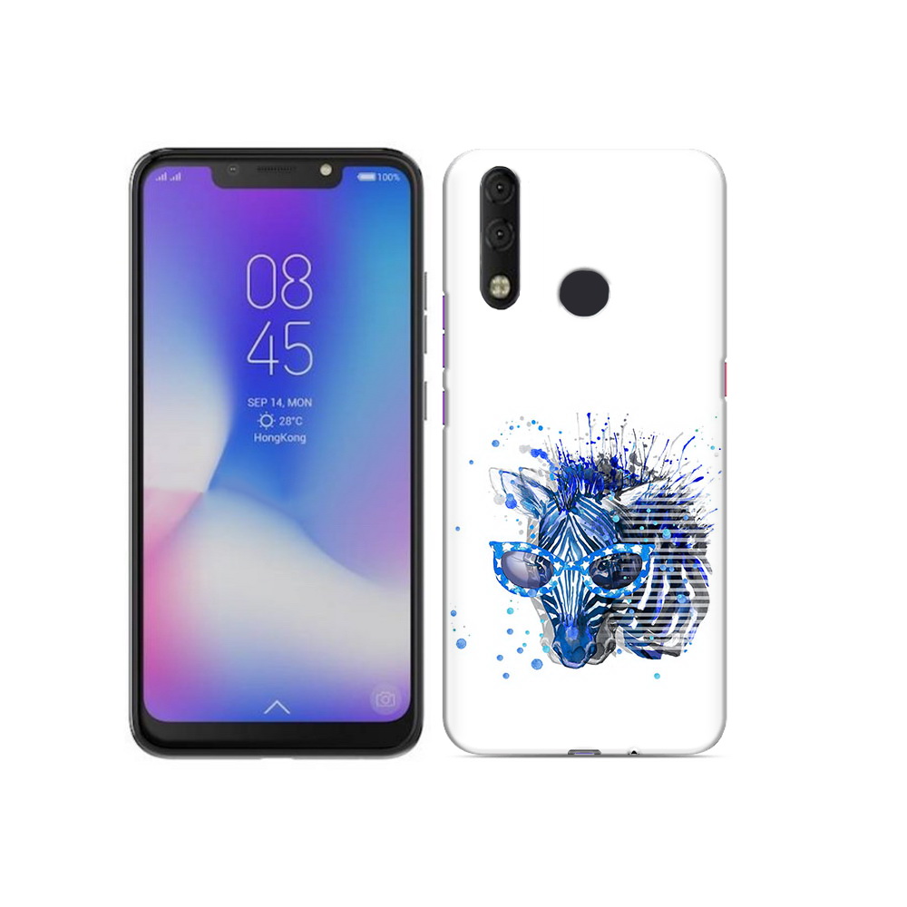 

Чехол MyPads Tocco для Tecno Camon 11 Pro расплывчатая зебра, Tocco