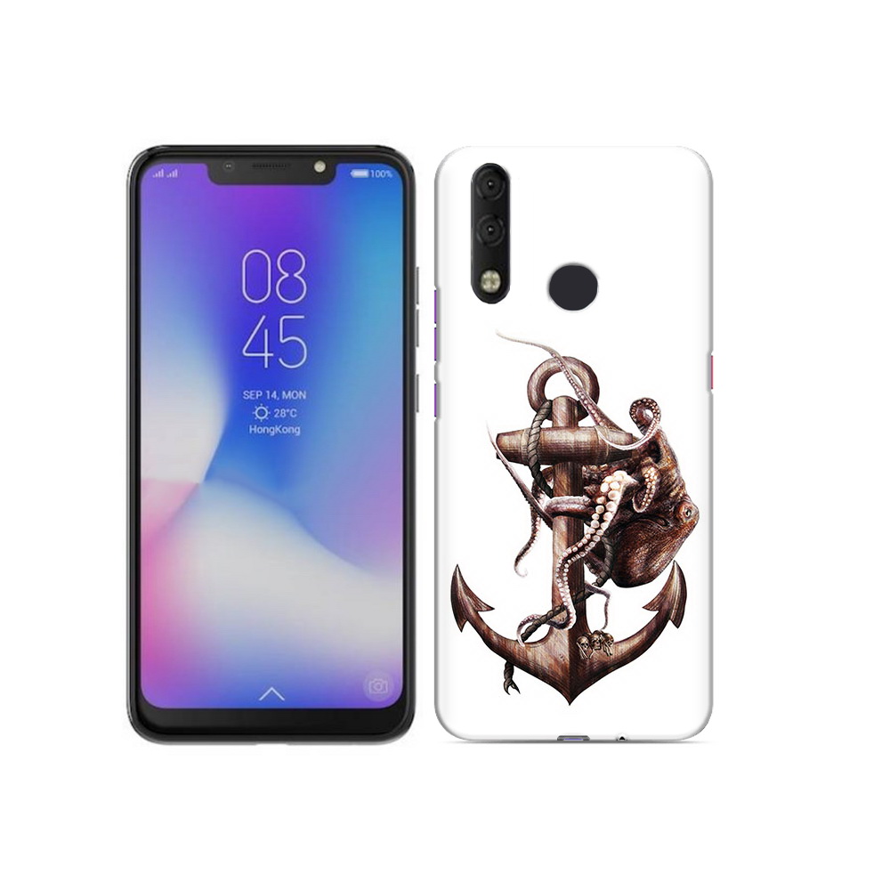 

Чехол MyPads Tocco для Tecno Camon 11 Pro ржавый якорь, Tocco