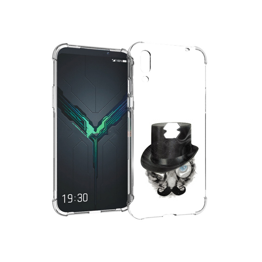 

Чехол MyPads Tocco для Xiaomi Black Shark 2 интелегентный кот (PT144492.263.378), Прозрачный, Tocco