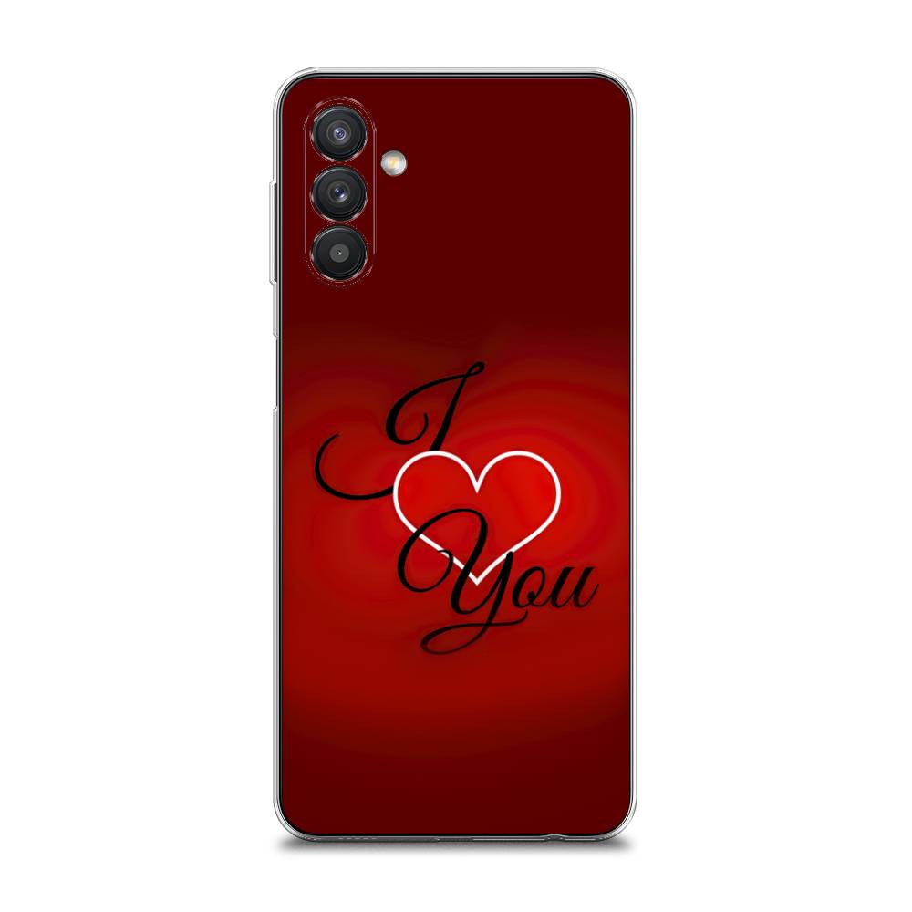 

Чехол Awog на Samsung Galaxy A13 5G / Самсунг A13 5G "I love you 3", Разноцветный, 2104150-6