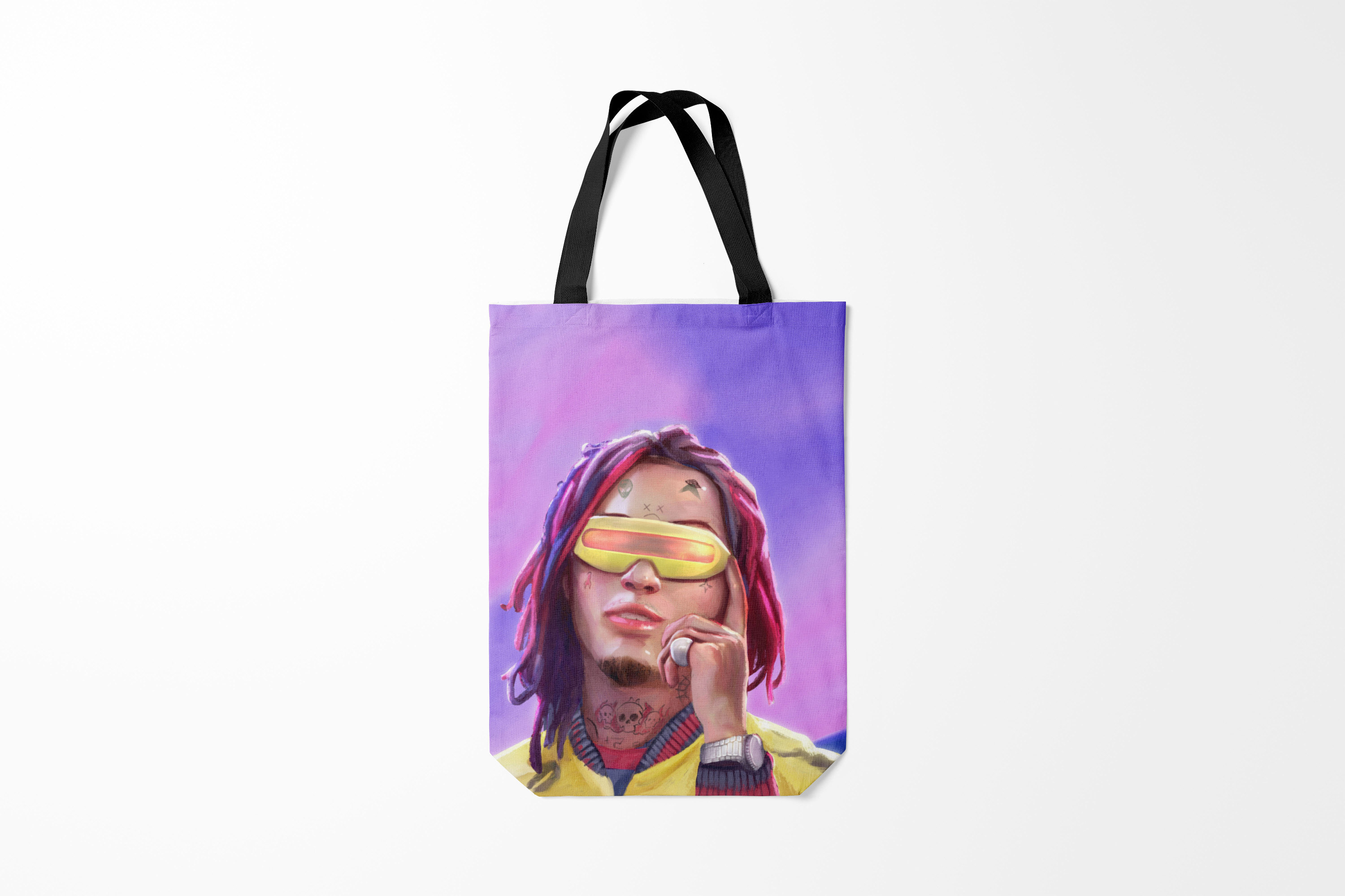 

Сумка шoппер унисекс Burnettie Lil Pump,, Lil Pump