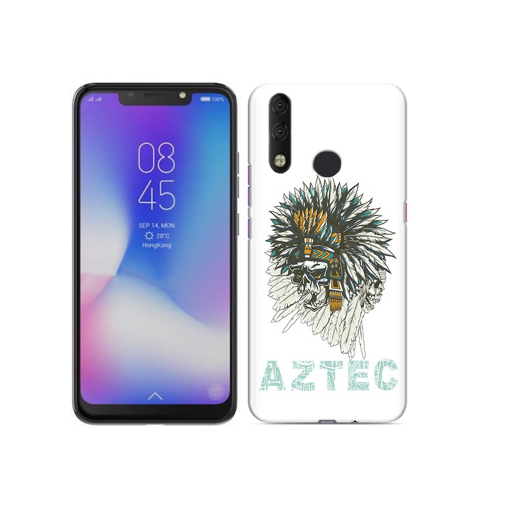 

Чехол MyPads Tocco для Tecno Camon 11 Pro скелет индеец, Tocco