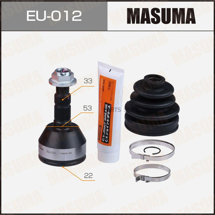 ШРУС наружный Masuma EU-012