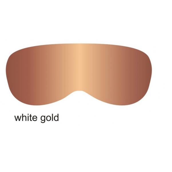 

Маска Atom Icon White Gold линза, Золотистый, Icon