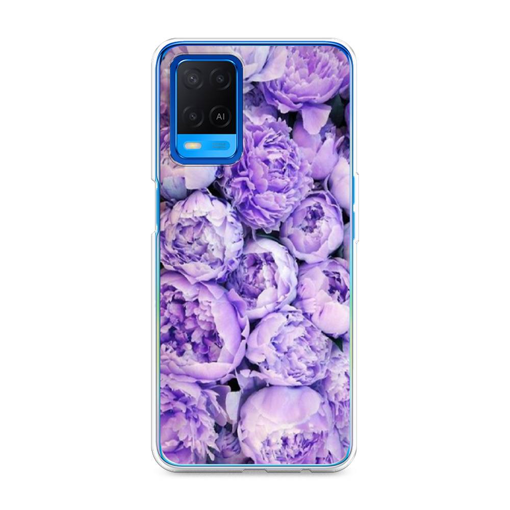 

Чехол Awog на Oppo A54 "Пионы сиреневые", Разноцветный, 256150-8