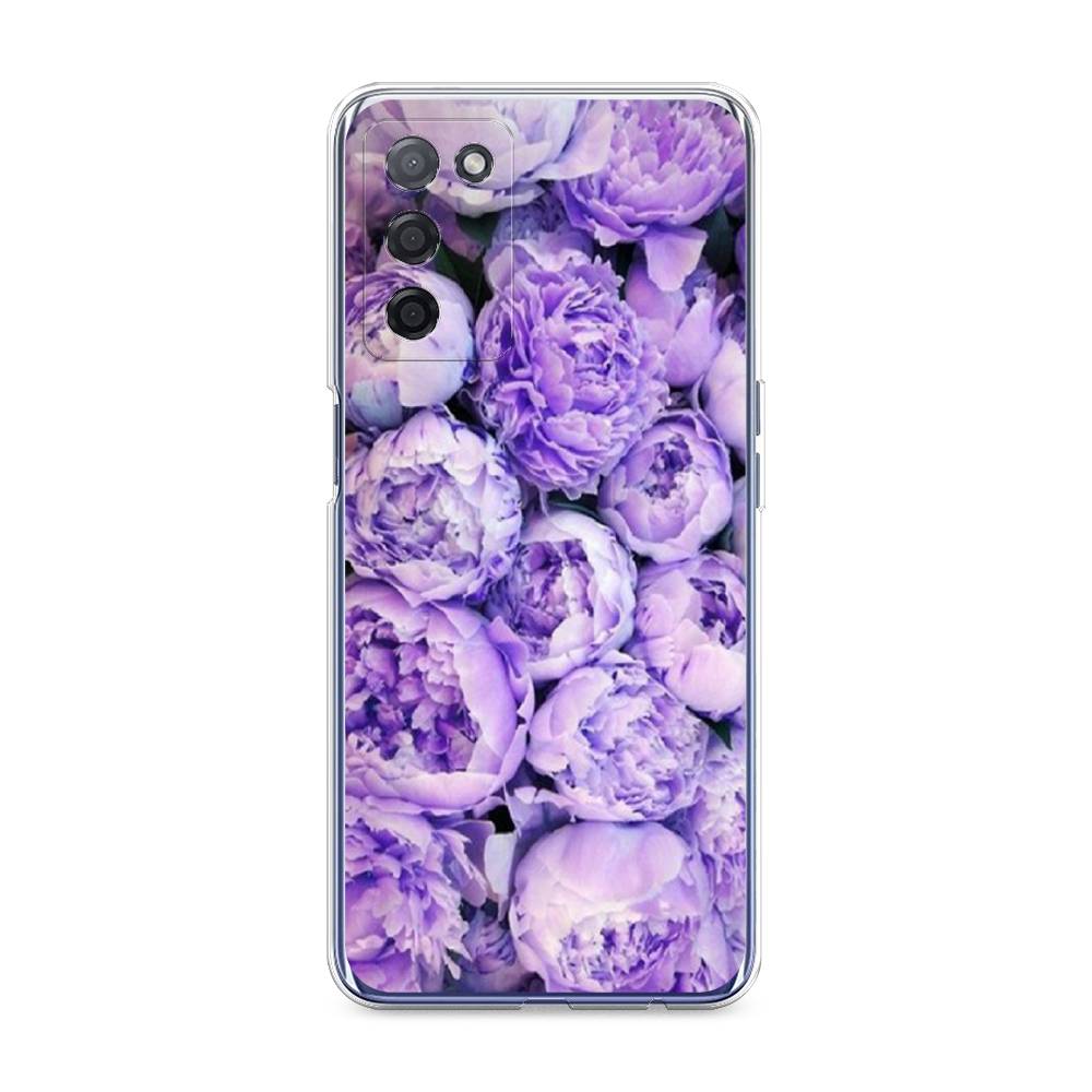 

Чехол Awog на Oppo A55 5G "Пионы сиреневые", Разноцветный, 256250-8