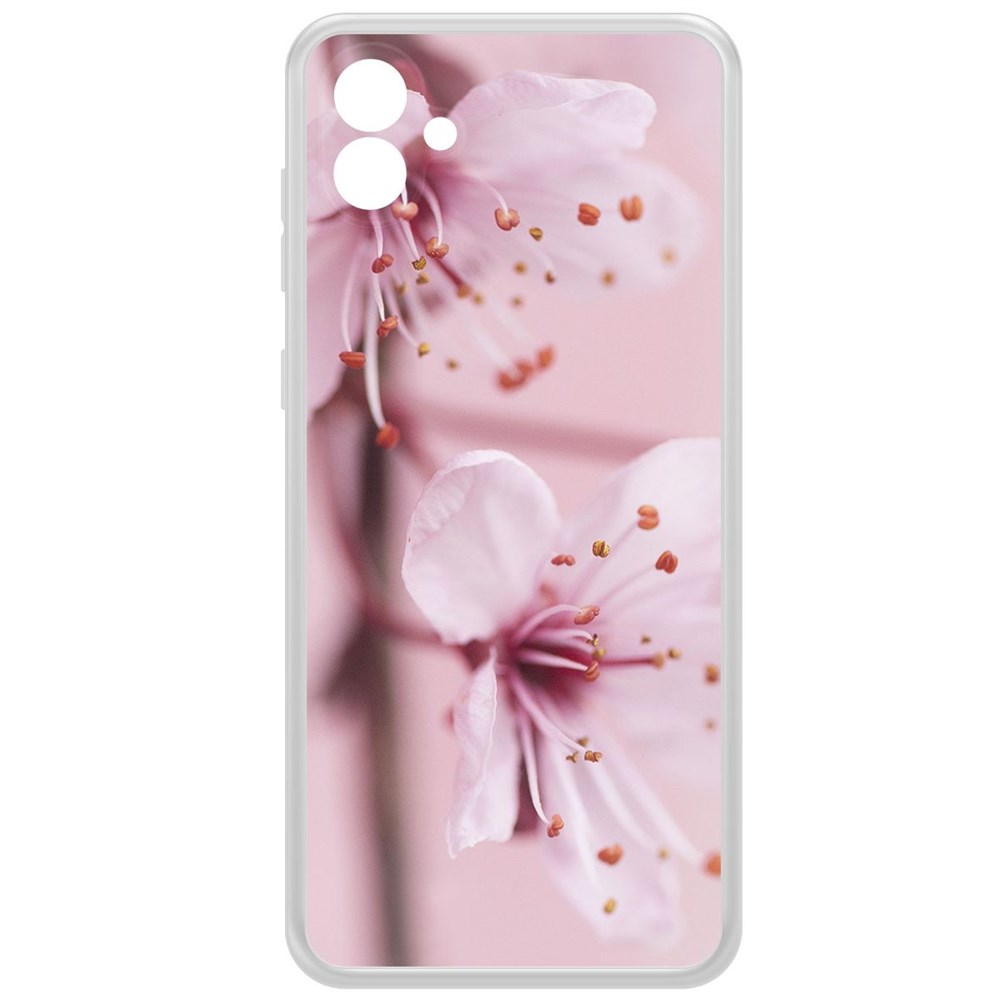 

Чехол-накладка Krutoff Clear Case Весна для Samsung Galaxy A04e (A042), Прозрачный
