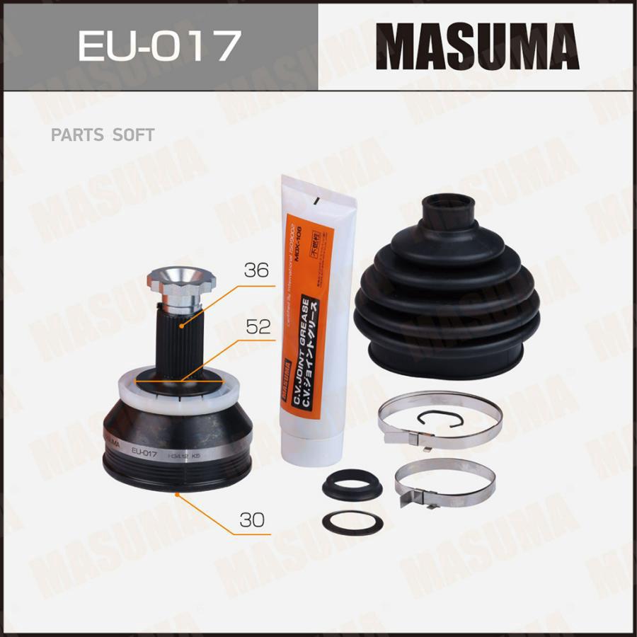 

ШРУС наружный Masuma EU-017