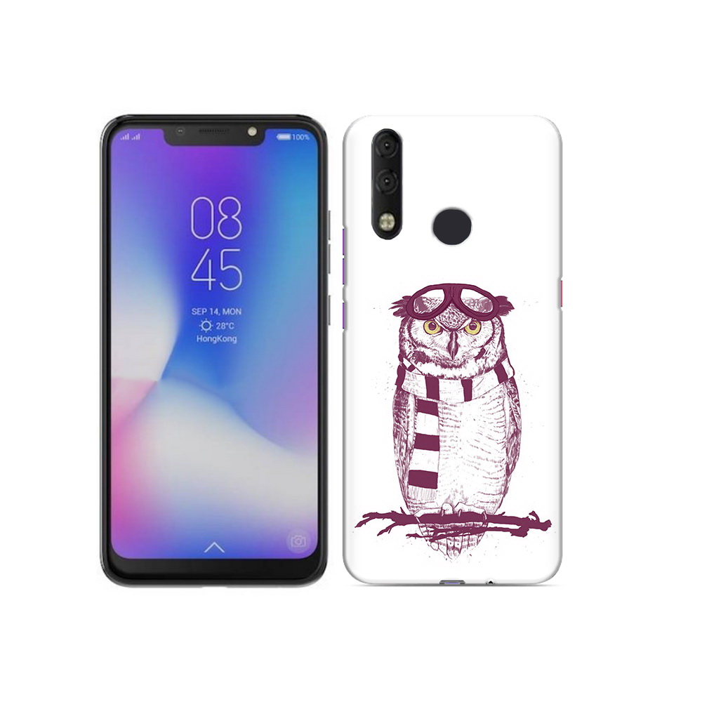 

Чехол MyPads Tocco для Tecno Camon 11 Pro сова-летчик, Tocco