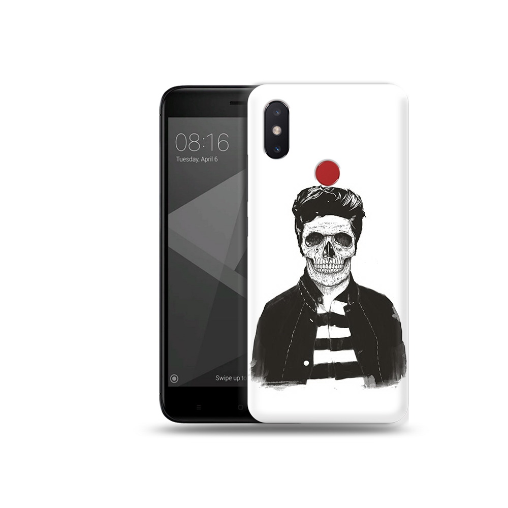 

Чехол MyPads Tocco для Xiaomi Mi 8 SE скелет (PT113500.331.604), Прозрачный, Tocco