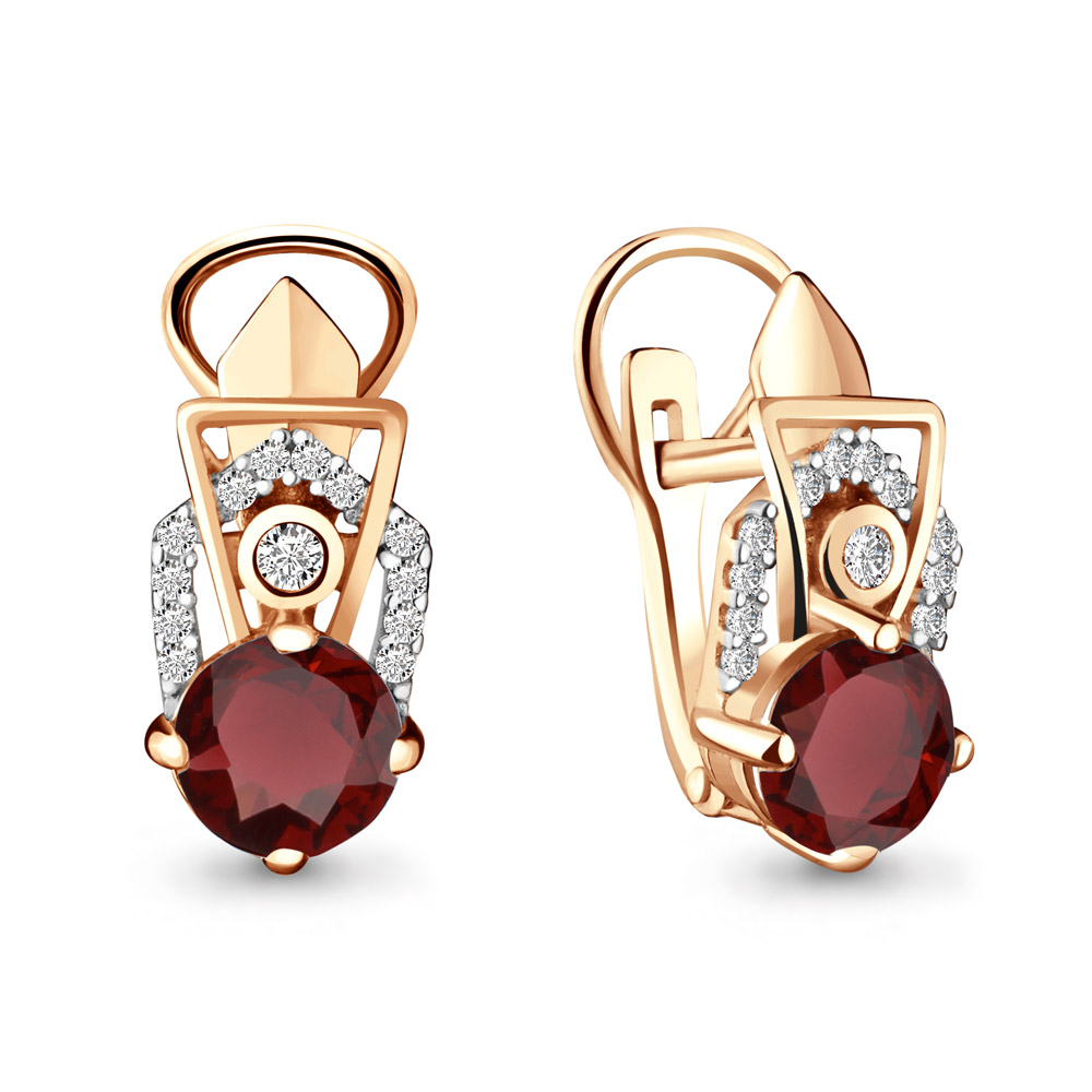 

Серьги из серебра 4455803А_925_з, 4455803А_925_з