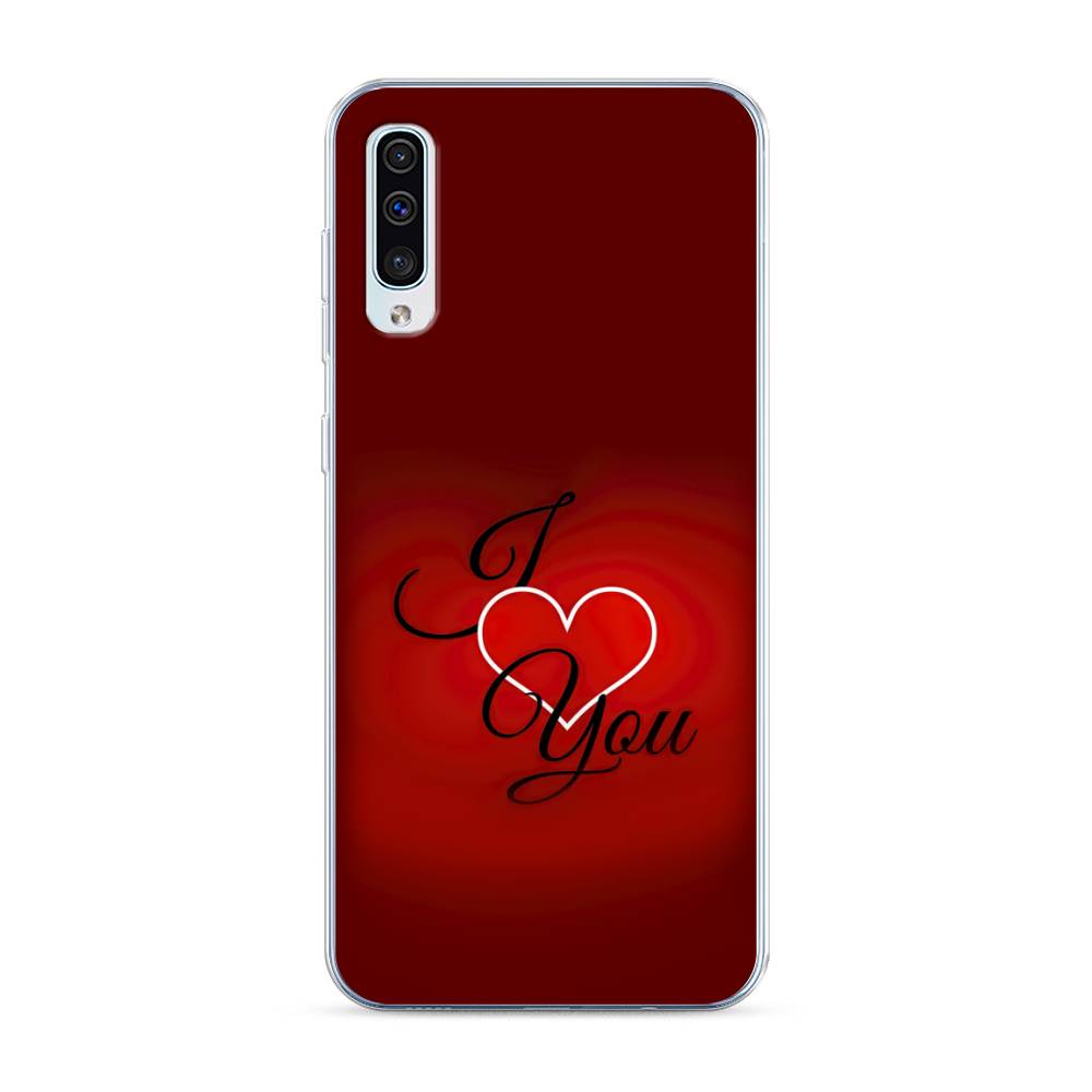 

Чехол Awog на Samsung Galaxy A30s/A50 "I love you 3", Разноцветный, 28850-6