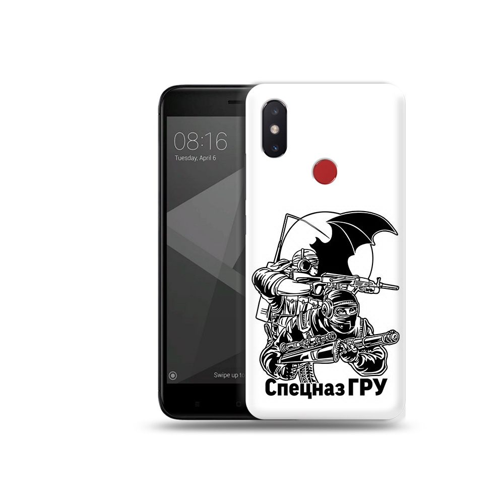 

Чехол MyPads Tocco для Xiaomi Mi 8 SE спецназ гру (PT113500.331.618), Прозрачный, Tocco