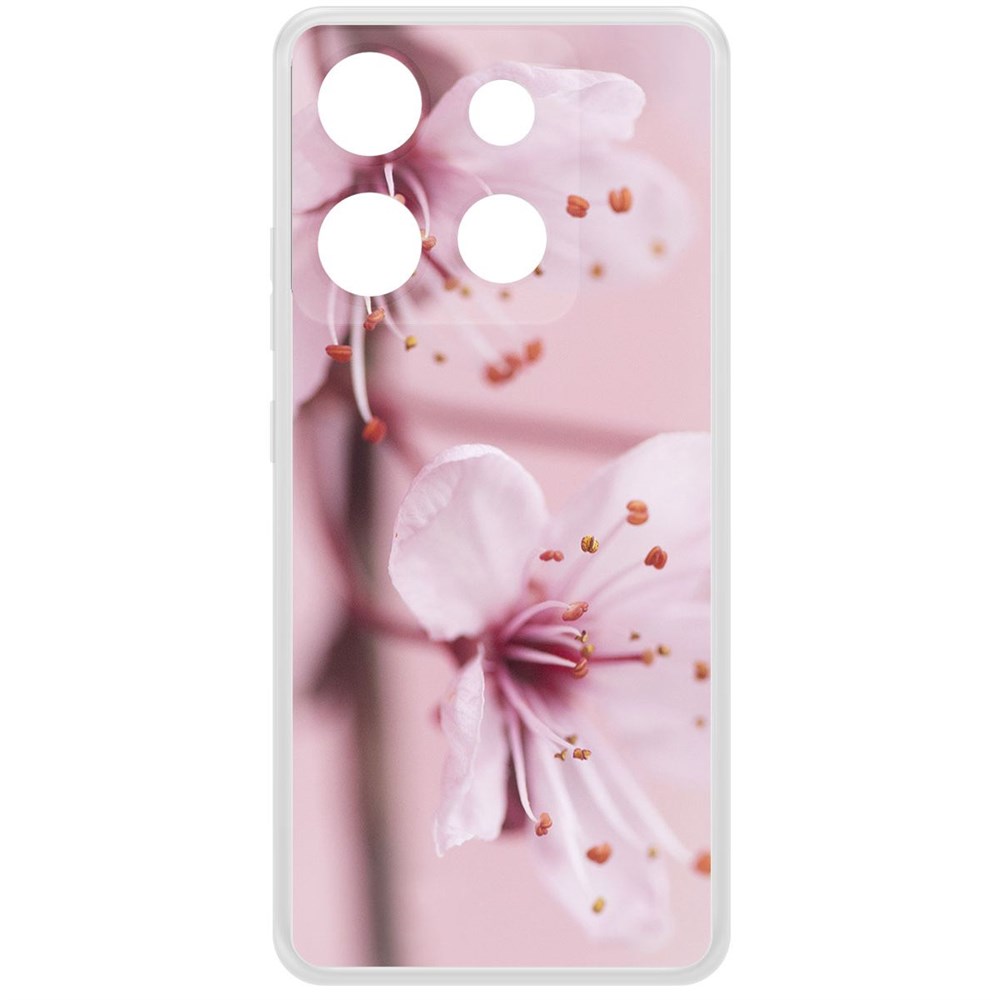 

Чехол-накладка Krutoff Clear Case Весна для INFINIX Smart 7 HD, Прозрачный