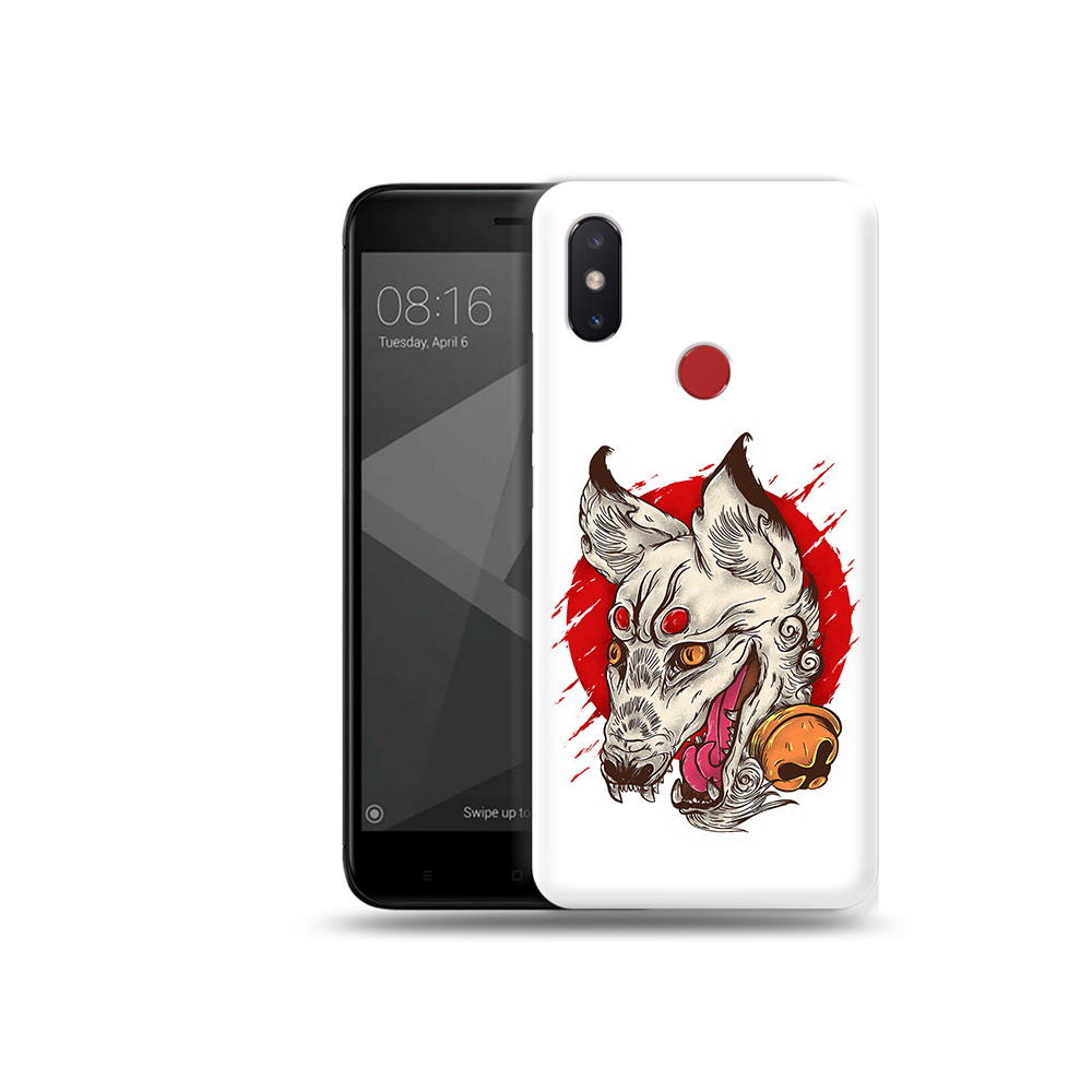 

Чехол MyPads Tocco для Xiaomi Mi 8 SE страшная собака (PT113500.331.627), Прозрачный, Tocco