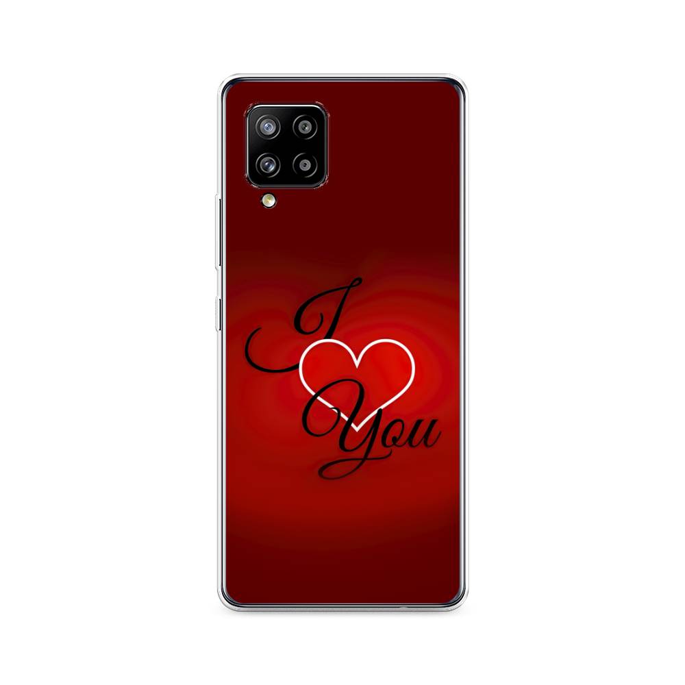 

Чехол Awog на Samsung Galaxy A42 / Самсунг A42 "I love you 3", Разноцветный, 2101750-6