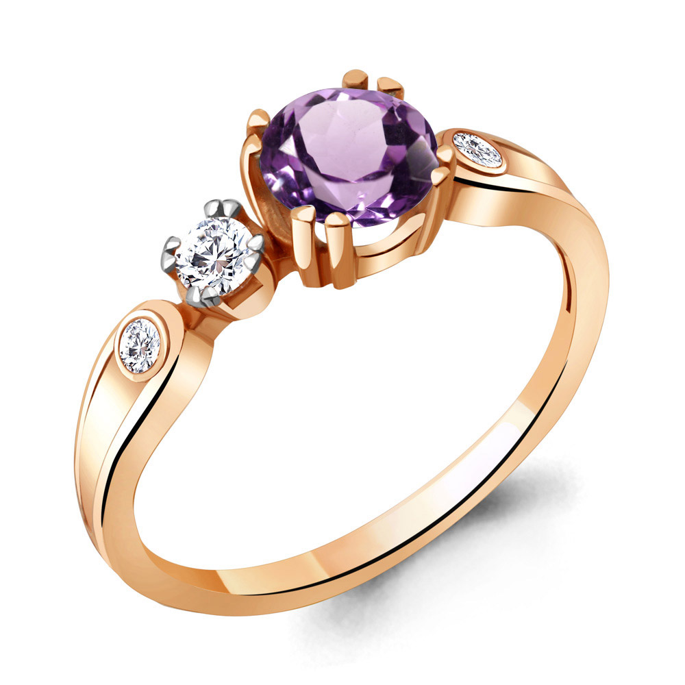 

Кольцо из серебра р. 17,5 AQUAMARINE 6928004А_925_з, 6928004А_925_з