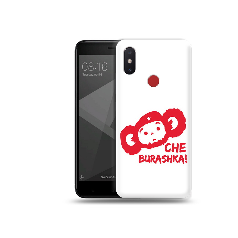 

Чехол MyPads Tocco для Xiaomi Mi 8 SE чебурашка (PT113500.331.672), Прозрачный, Tocco