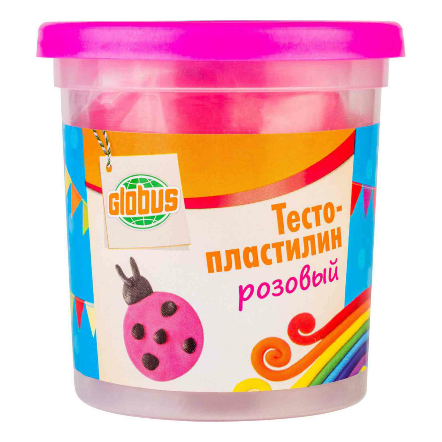 

Тесто Globus для детской лепки розовый