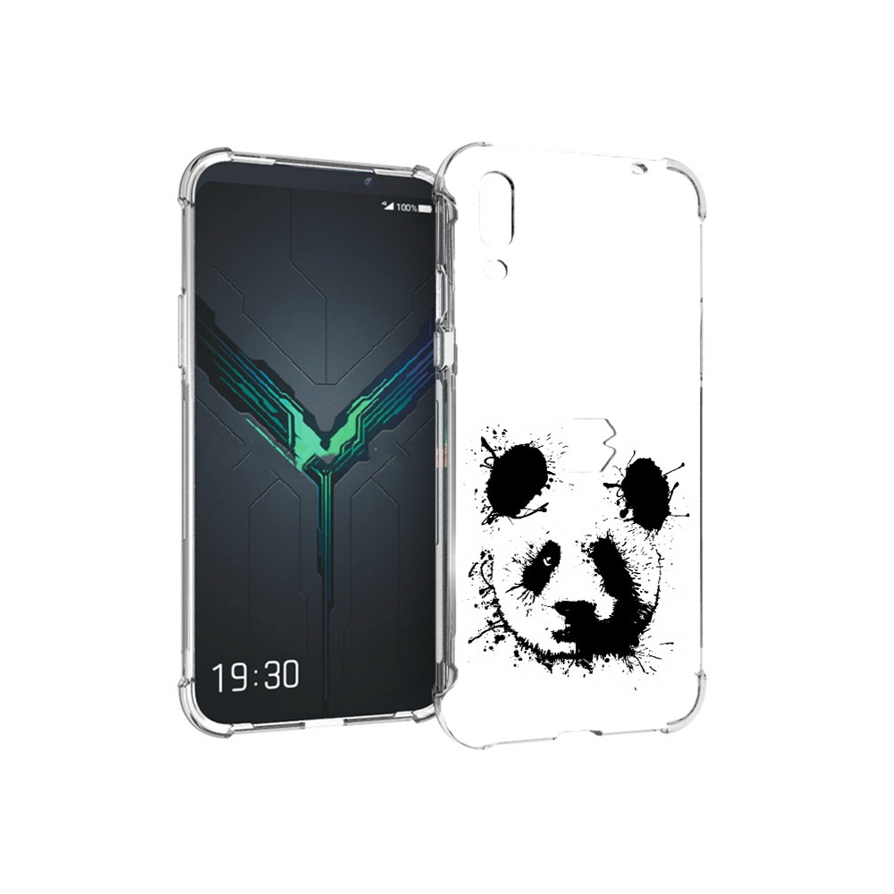 

Чехол MyPads Tocco для Xiaomi Black Shark 2 клякса-панда (PT144492.263.389), Прозрачный, Tocco