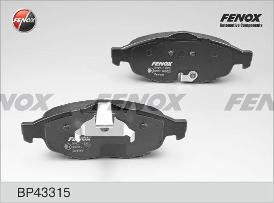 

Колодки Дисковые Передние Сhrуslеr Sеbring 2.0 16V/2.7 V6 24V 01> FENOX bp43315 Вр43315