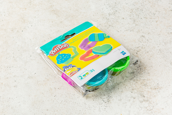 

Тесто-пластилин для лепки Play-Doh с формочками 70 г в ассортименте