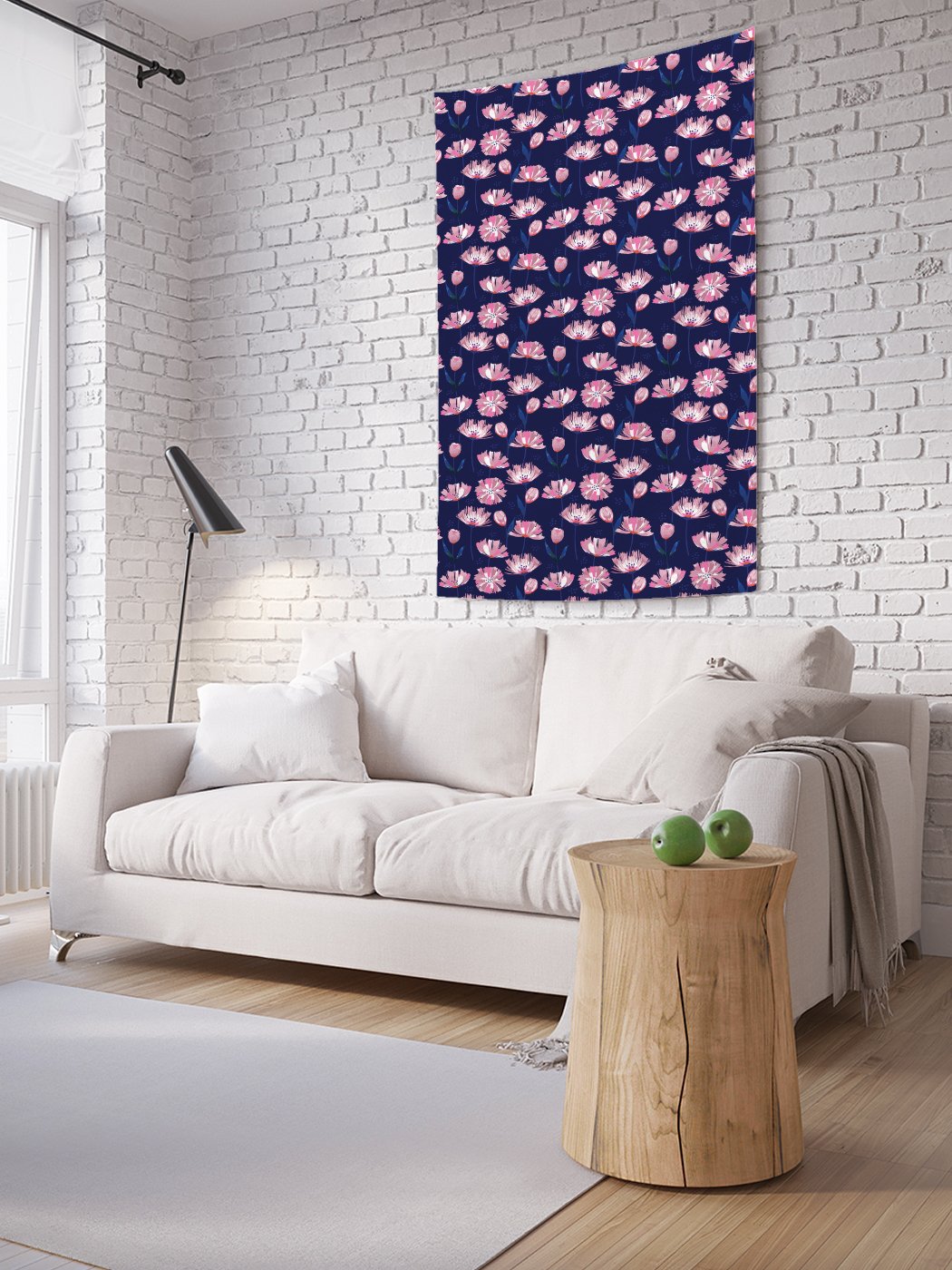 

Вертикальное фотопанно на стену JoyArty Цветочное поле 150x200 см, Цветочное поле